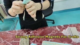 N42 Grade NdFeB Disc Magnet D10x2 Mm Dengan Pita Perekat 3M Untuk Kemasan