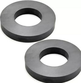 Beli Kekuatan Industri Ferit Keras / Cincin Magnet Keramik Bulat Tahan Lama online manufacture