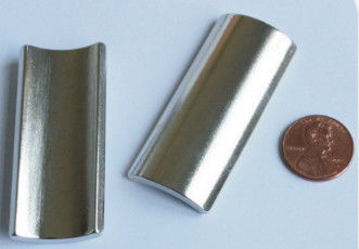 Beli Pelapis Perak Arc Neodymium Magnet Permanen Motor Neodymium Magnet online manufacture