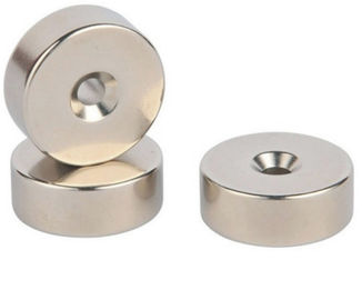 Beli Magnet Cincin Bumi Langka Permanen Neodymium Dengan Lubang Countersink M3 online manufacture