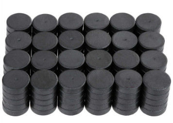 Beli Y30BH Bentuk Disk Ferrite Magnet Round Disk Magnet Diameter 18mm x 5mm online manufacture