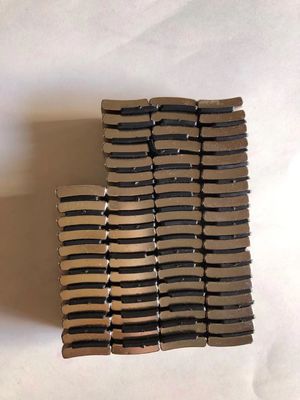 Beli Magnet Neodymium Besi Boron Berbentuk Busur Untuk Motor / Generator Angin N45 R53 * r49 * 20 ° * 25 online manufacture