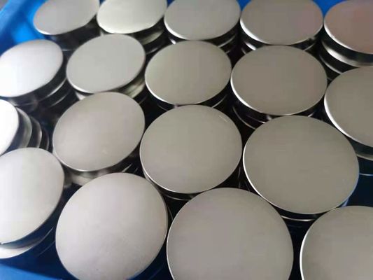 Beli Kecil Magnet Neodymium Kustom Tipis Kuat Putaran Datar Ndfeb Magnet 15mm X 1mm online manufacture
